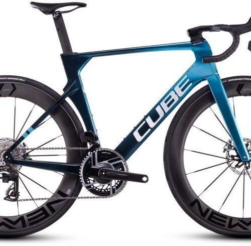Cube Litening AERO C:68X SLX chromeblue´n´liquidblue